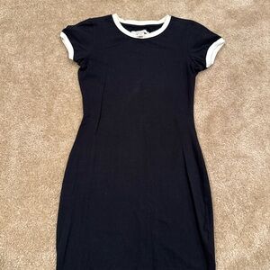 Adam Levine Collection Black and White Mini Dress